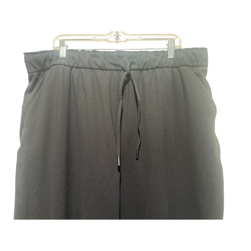 Lululemon Keep Moving Joggers Womens Size 18 Black Drawstring Waist Gorpcore - Picture 8 of 14
